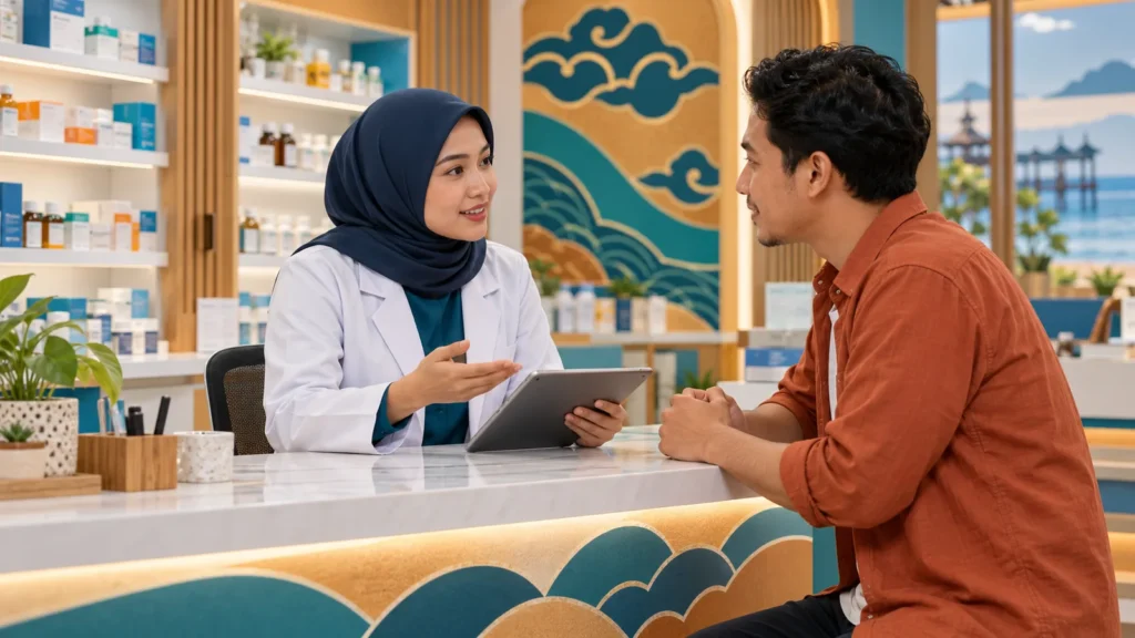 Ilustrasi langkah aman saat obat PRB belum tersedia